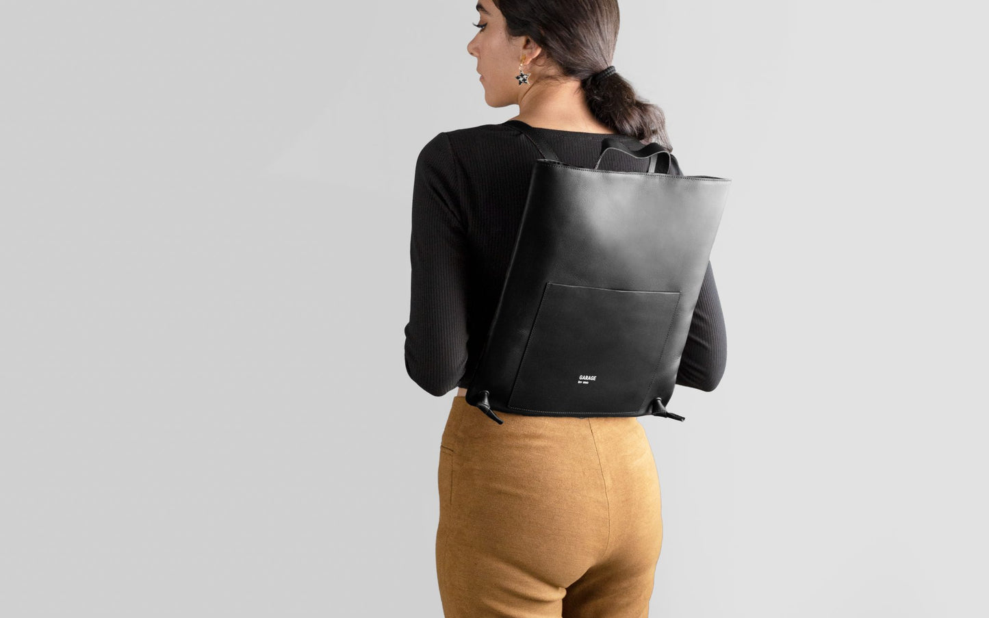 FOLIO BACKPACK . BLACK