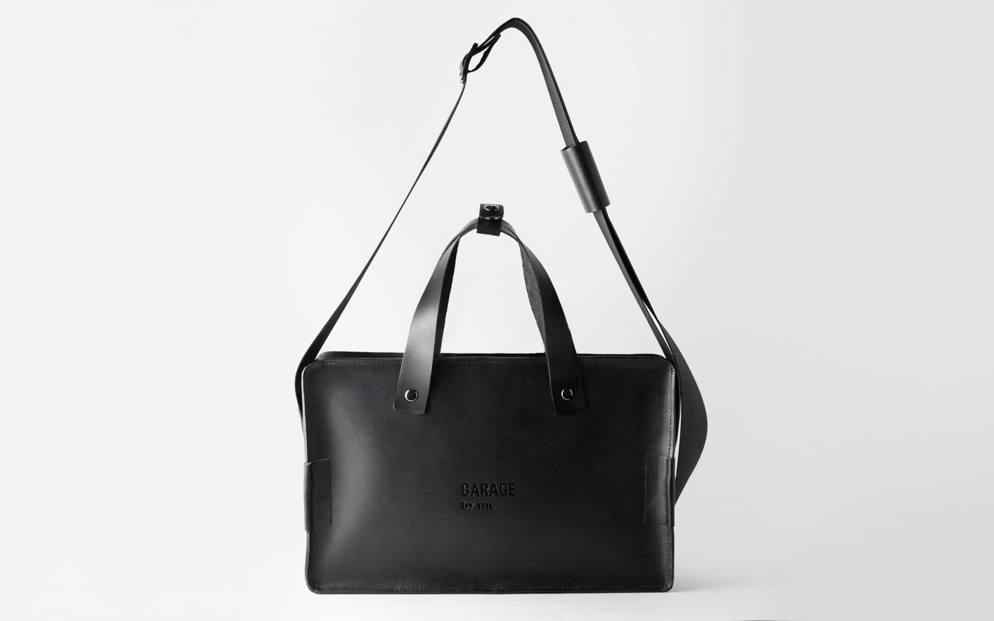 MINIMAL CROSS BAG . BLACK